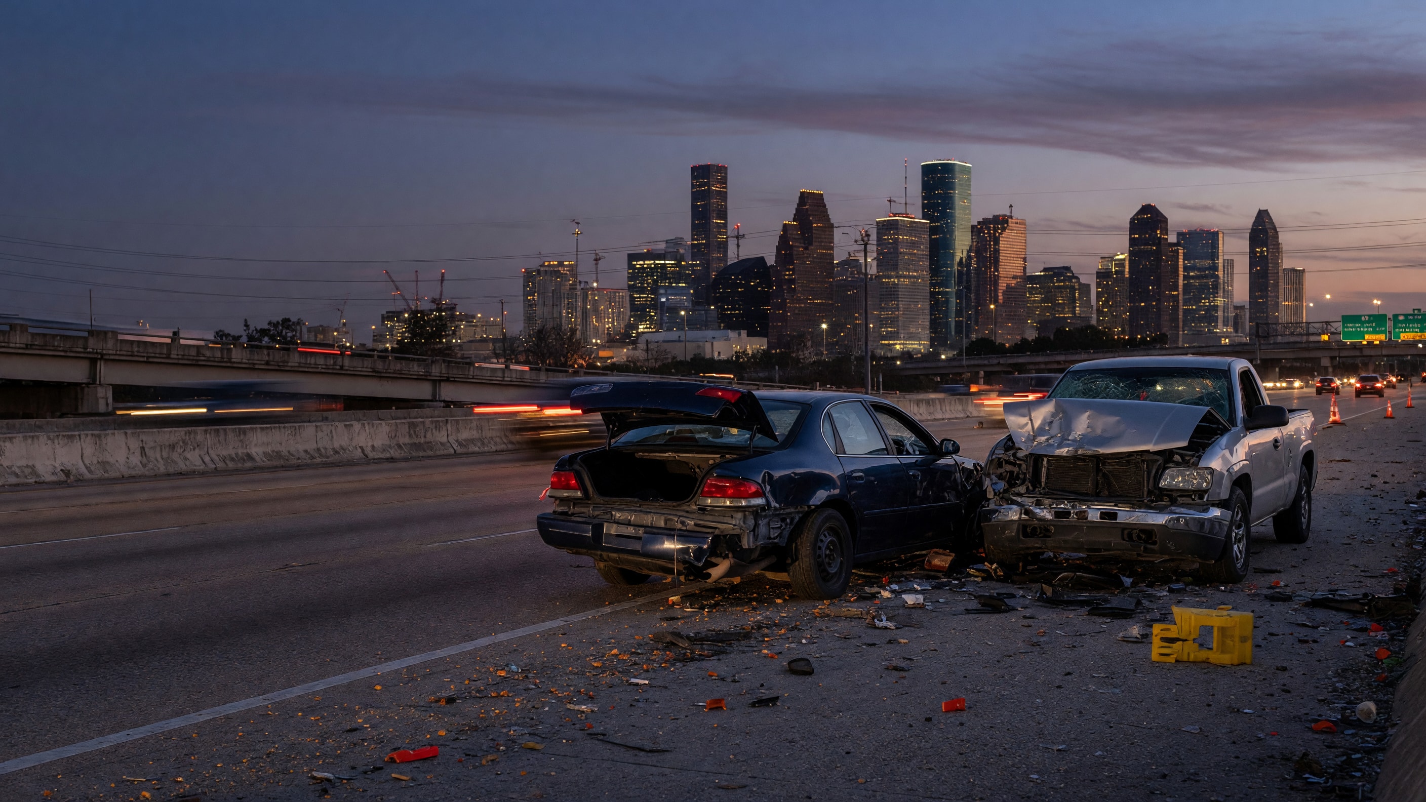 ¿Puedo demandar en Houston si el accidente fue en parte mi culpa?